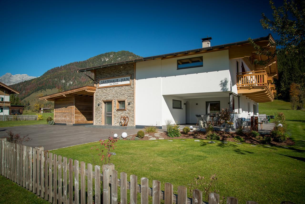 Gaestehaus Hain Hochfilzen Exterior foto